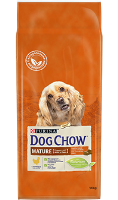 Сухой корм DOG CHOW для взрослых собак от 5 лет с курицей 