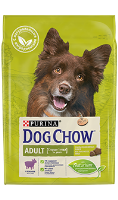 Сухой корм DOG CHOW для взрослых собак с ягненком 