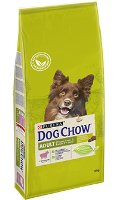 DOG CHOW для взрослых собак с ягненком 