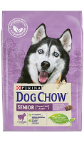 Сухой корм DOG CHOW для пожилых собак от 9 лет с ягненком 