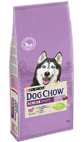 DOG CHOW для пожилых собак от 9 лет с ягненком 