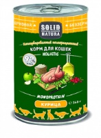 Solid Natura Holistic Курица влажный корм для кошек жестяная банка Solid Natura Holistic Курица влажный корм для кошек жестяная банка