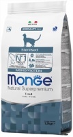 Monge Cat Monoprotein Sterilised Trout корм для стерилизованных кошек с форелью