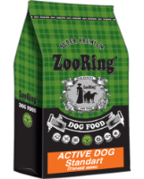 Корм для собак ЗооРинг ACTIVE DOG STANDART
Птичий микс и рис