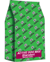 Корм для собак ЗооРинг ACTIVE DOG MAX STANDART
Мясной микс (говядина и птица)